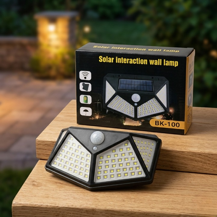 LED Solar Sensor Wall Light | Motion Sensor Outdoor Wall Light