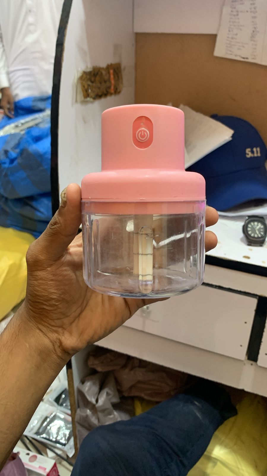 Mini Food Chopper Portable USB Rechargeable Vegetable Garlic Meat Grinder