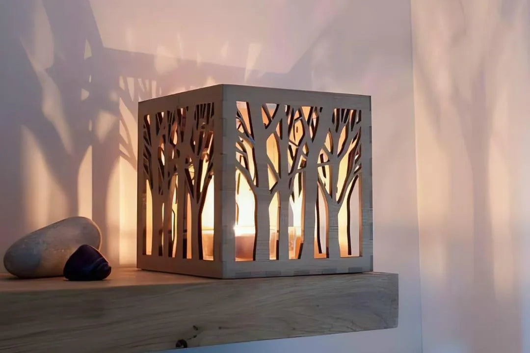 Rechargeable Tree Design Table Lamp for Home Decor