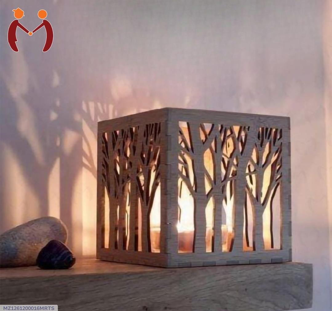 Rechargeable Tree Design Table Lamp for Home Decor