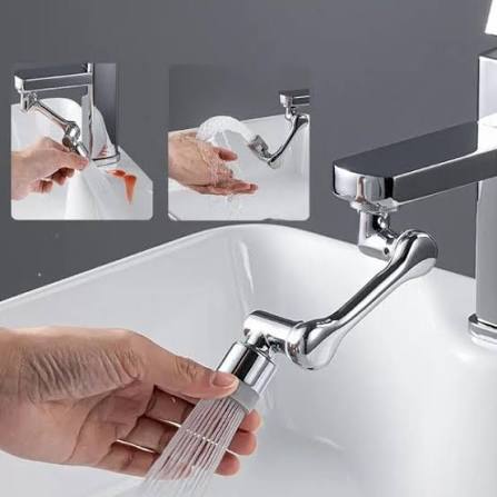Rotatable Faucet For Kitchen & Washroom | Sink Faucet Rotating | Sink Extender Faucet