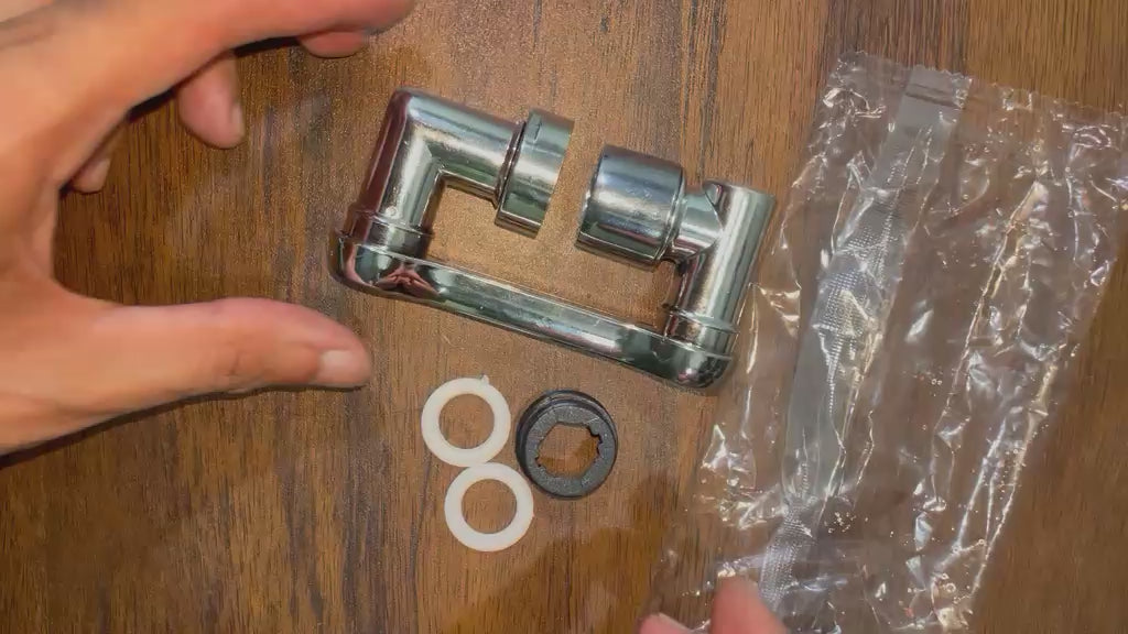 Rotatable Sink Faucet Extender for Kitchen & Washroom