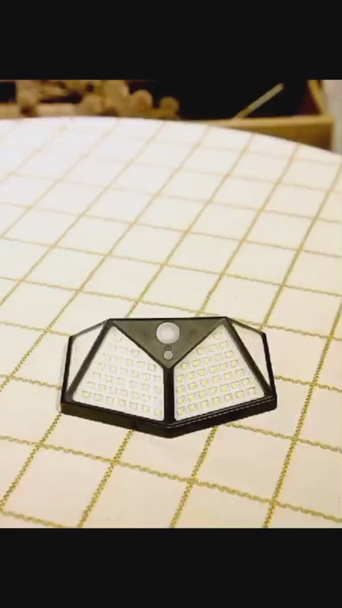 LED Solar Sensor Wall Light | Motion Sensor Outdoor Wall Light